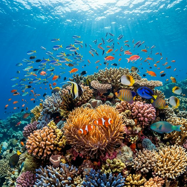 Coral reef biodiversity